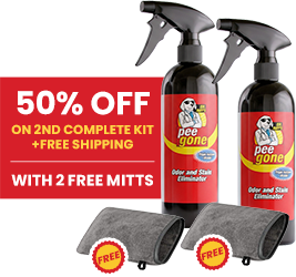 Dr. Ruff's Pee Gone™ with bonus mitt