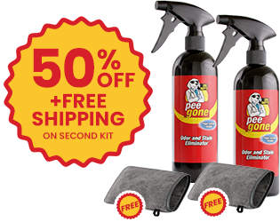 Dr. Ruff's Pee Gone™ with bonus mitt